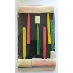 Recharge De 6 Pinceaux RainbowArt